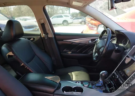 2015 Infiniti Q50 from USA, damaged, VIN JN1BV7AP3FM341590